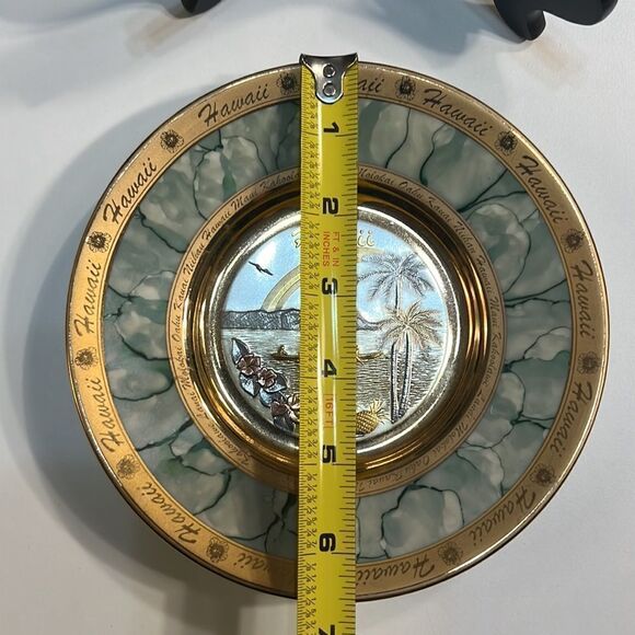 Chokin Hawaii collector plate‎ - Picture 3 of 7